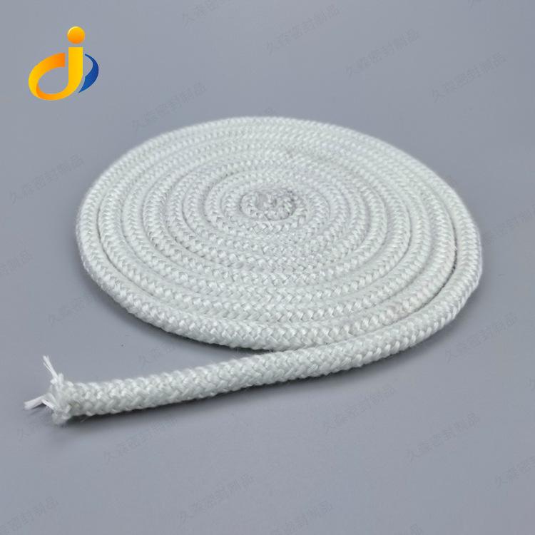 High-Temperature Fireproof Elastic Sealing Rope - White Fireplace/Furnace Door Rope