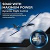 Model Aircraft 1200Kv Brushless Motor with Brushless Construction, Metal Housing, Visible Front Mounting Holes, Shaft Adapter, and Rear External Wire