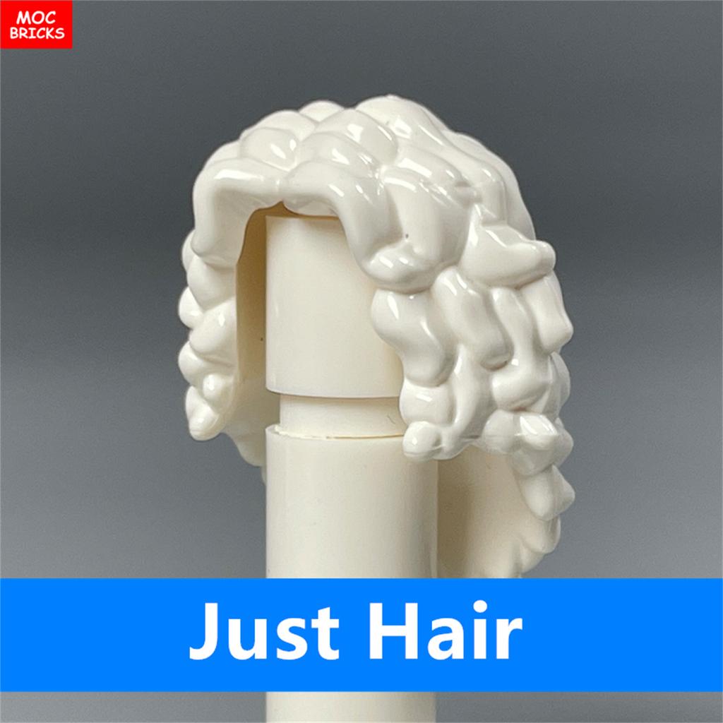MOC Bricks Female Hairs Mori Girls Women Model Straight Hair 4cm Figure Wear Assembled Educational Building Blocks Toys