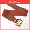 Wide Pu Material Waist Belt For Ladies With Pin Buckle For Fashion And Daily Wear