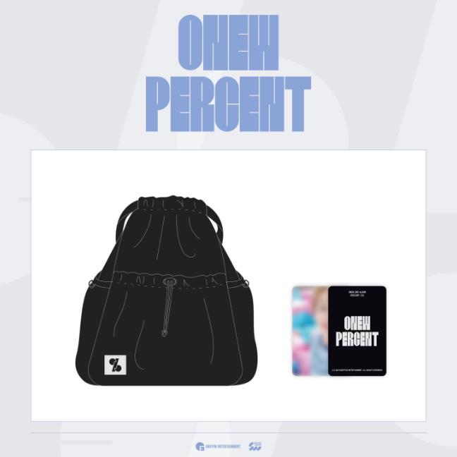 

Предзаказ Рюкзак-стринг ONEW POP-UP Store PERCENT