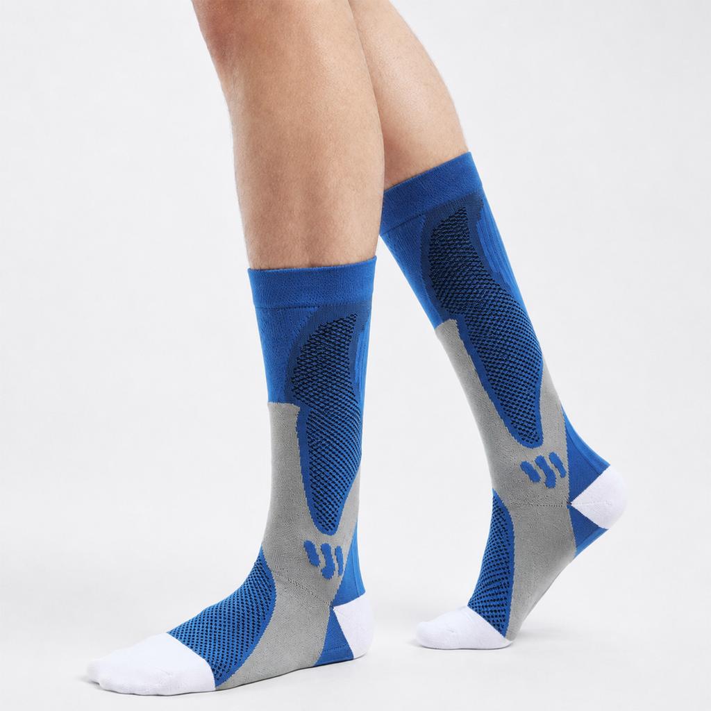 Men's Compression Running Socks for Hiking Travel Jogging Athletic Support Socks for Sports Enthusiasts