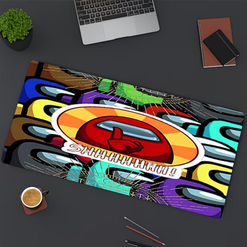 Among Us Print Mouse Pad, for Keyboard Pad Laptop PC Mat for Office Home Use, Desk Decor, Perfect Birthday Gift for Gamers
