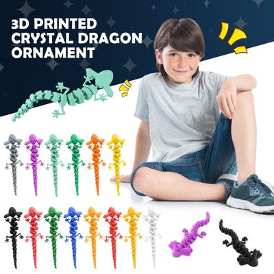 Salamandra de impressão 3D Salamandra articulada de impressão 3D Brinquedo adulto para crianças Brinquedo misterioso de salamandra