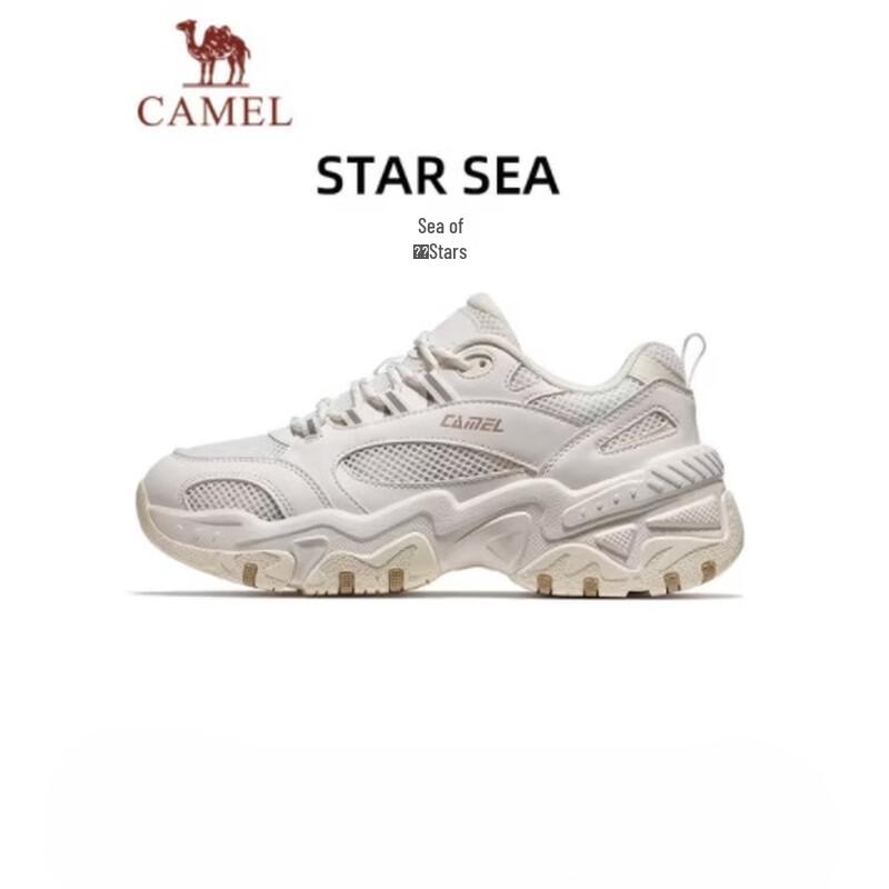 CAMEL Star Sea Women's Comfortable Thick-Sole Casual Shoes