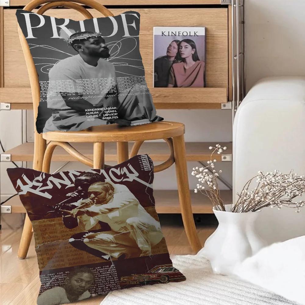 Kendrick Lamar Music Cushion Cover Decorative Pillow Sofa Home Decor Case Pillow Cases