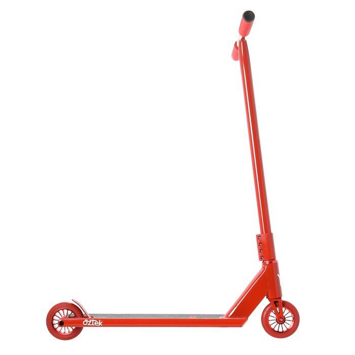 Trottinette freestyle - AZTEK - Architect - Cardinal Red - Aluminium aéronautique - Maniabilité optimisée