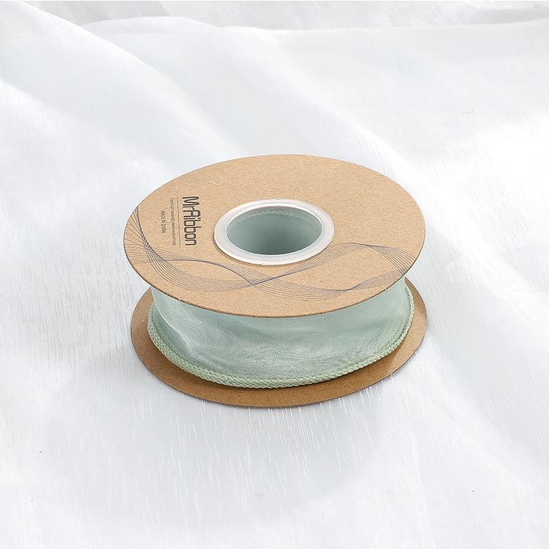 

9 м лента из пряжи «рыбий хвост» для цветов, подарочная лента для упаковки торта, бант для самостоятельного изготовления головного убора, лента для упаковки выпечки J