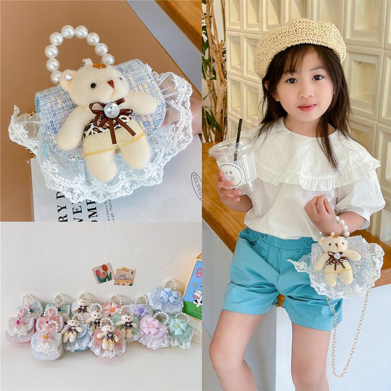 Child Girl Cartoon Animal Canvas Backpack With Breathable Material For Daily Use