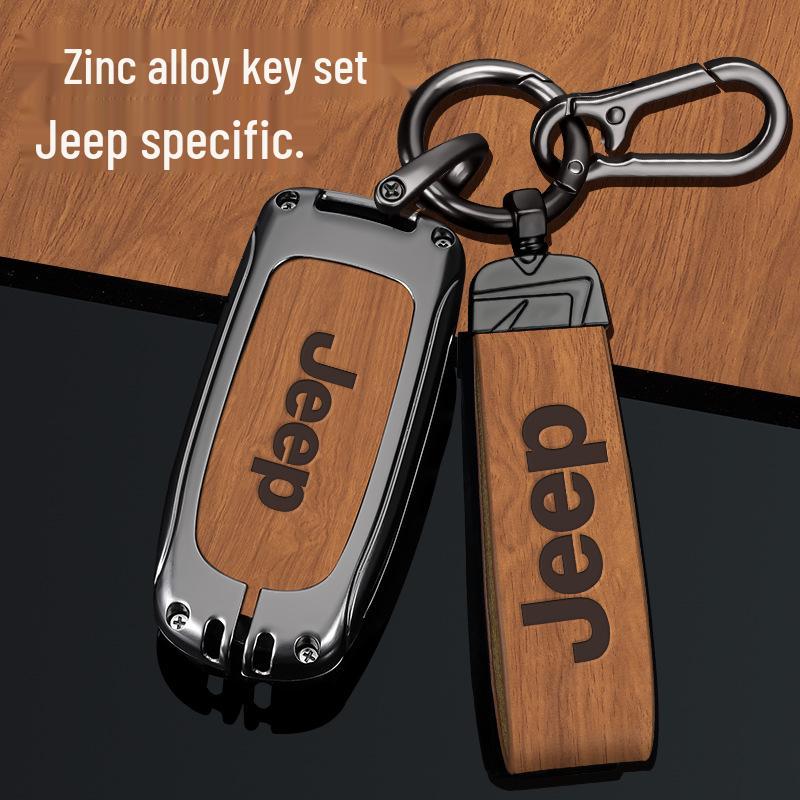 Grand Commander Jeep Key Case - Metal Shell for Cherokee, Compass