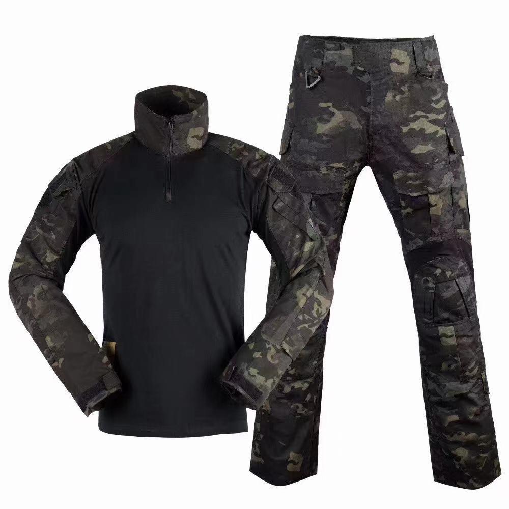 G3 Tactical Frog Suit: Outdoor Military Wear-Resistant Combat Uniform with Teflon Waterproof Camouflage.