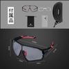 Rockbros Photochromic Sunglasses for Road and UV and Perfect for and Cycling, Bikes, More. Lightweight, Protection, Windproof, Hiking, Running,