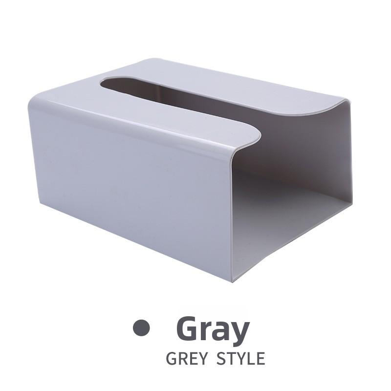 Bathroom Tissue Paper Rack, Wall-mounted Tissue Paper Box Without Drilling Holes, Kitchen Desktop Tissue Paper Box