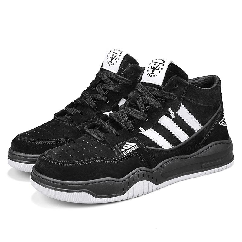 

Мужская осенняя спортивная повседневная обувь Four Seasons Leisure Sports Leather Shoes 39-45 39 чёрный