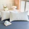 Solid Color Sanded Bedding Set: Four-Piece Set with Quilt Cover and Washed Spring Sheets.