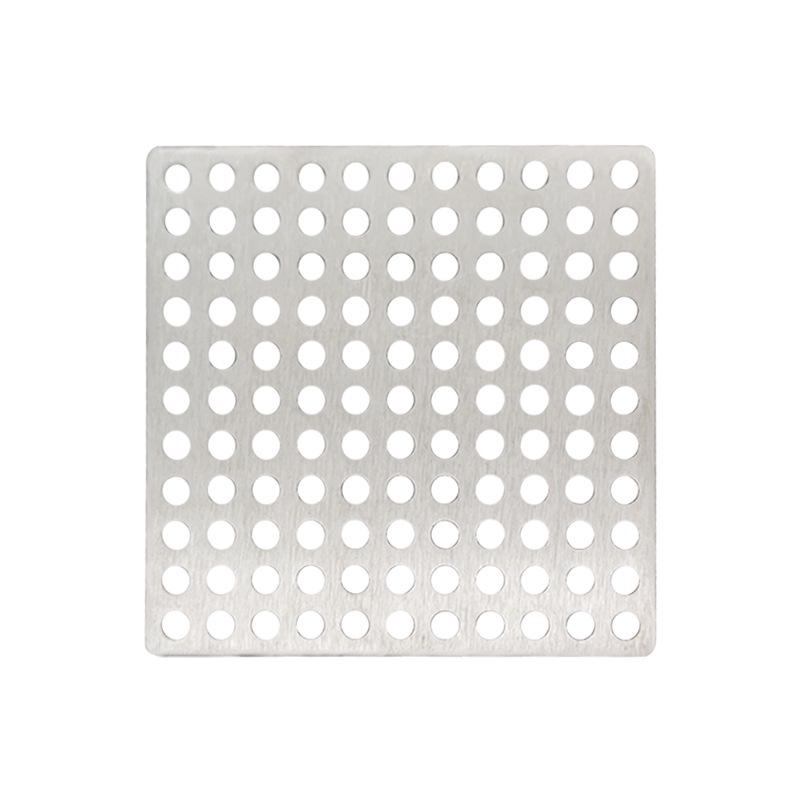 304 Stainless Steel Square Mesh Drain Cover - Anti-Clog Sink and Bathroom Hair Trap