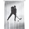 Abstract Hockey Player Modern Curtain For Living Room Transparent Tulle Curtains Window Sheer For The Bedroom Accessories Decor