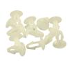 60pcs Clamp Plugs Grommets Door Gasket Strip Trim Clips For Mercedes-Benz W123