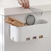 2 Pieces Multi-function Wall Mount Bathroom Organization Kitchen Organizer