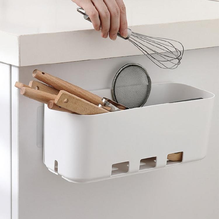 2 Pieces Multi-function Wall Mount Bathroom Organization Kitchen Organizer