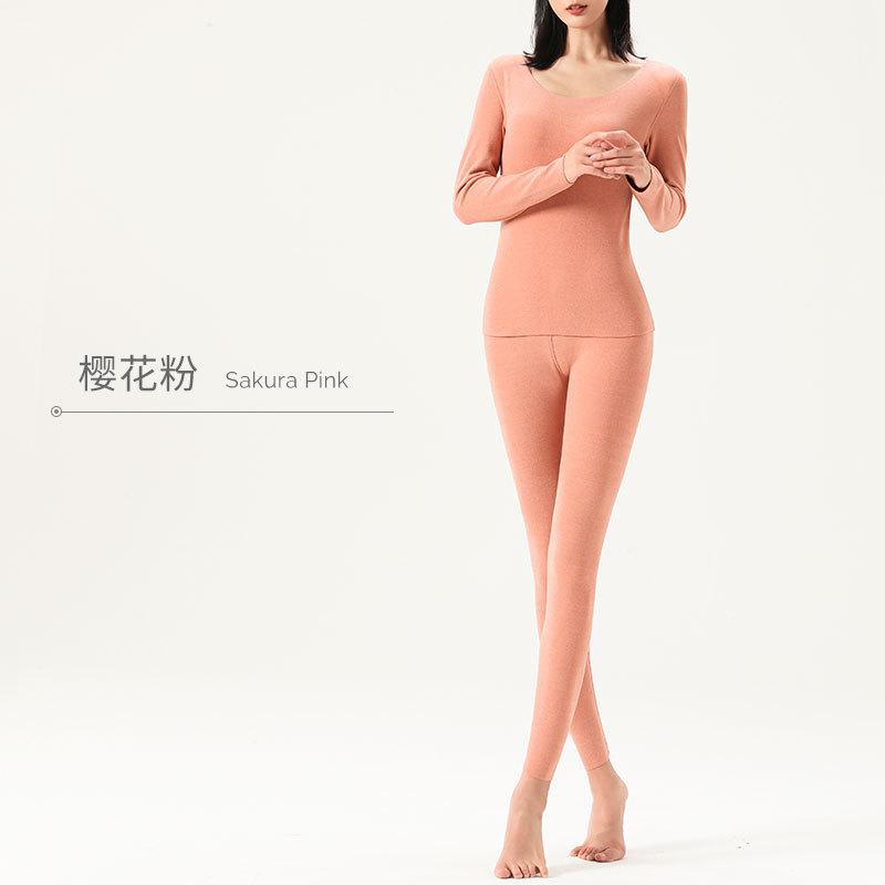 

Немецкое бархатное термобелье женское 2025 новая осень и зима бархатный кашемир шелк поддева комплект кальсоны 2XL [141-77.5 kg]