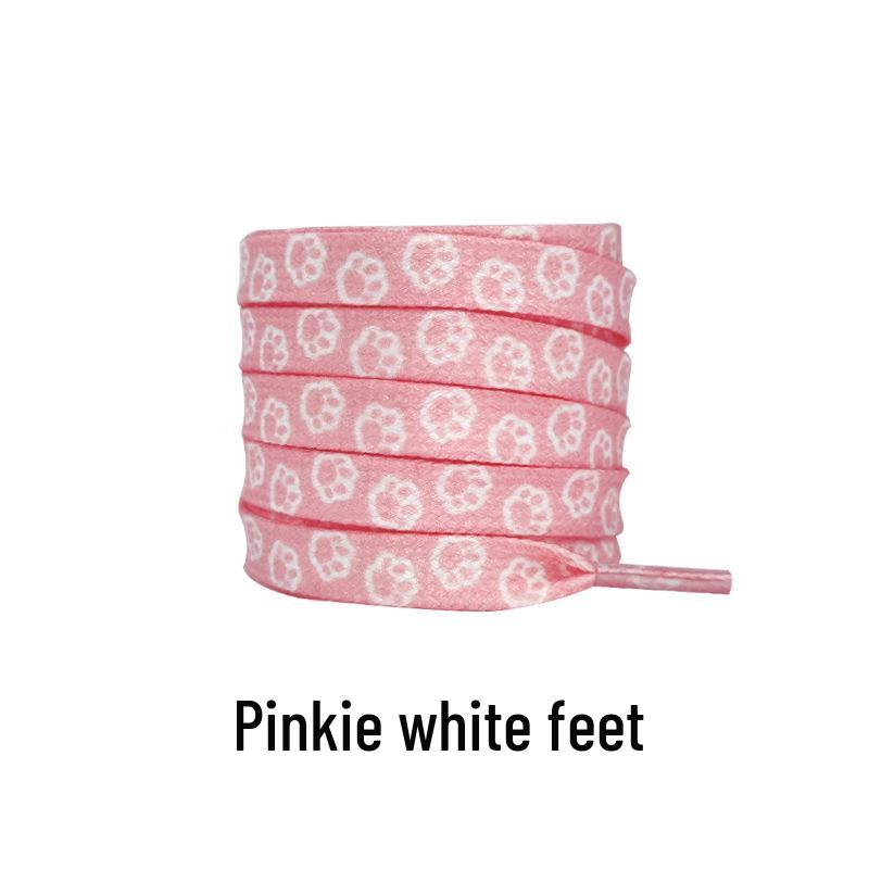 Unisex Schnürsenkel: Rosa, Rosenrot, Hellrosa, Gänseblümchenrosa - Passt für Sonic 9/10, Air Force 1 & AJ1