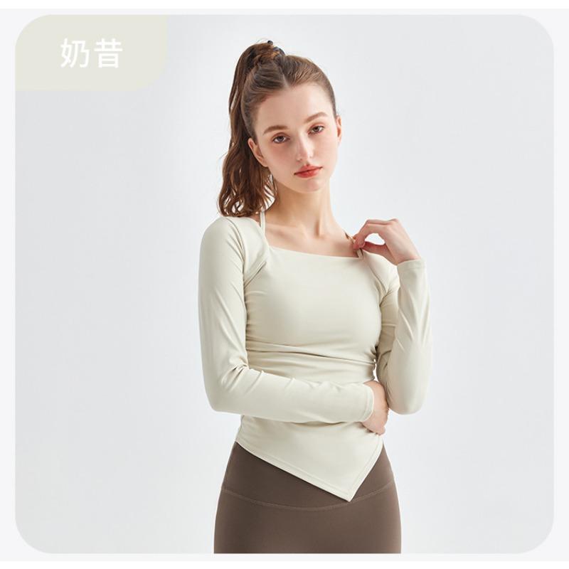 Women's Sports Long Sleeve Slim Fit Yoga Top