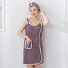 Women's Sexy Absorbent Bath Towel Wrap - Thickened Wearable Bathrobe
