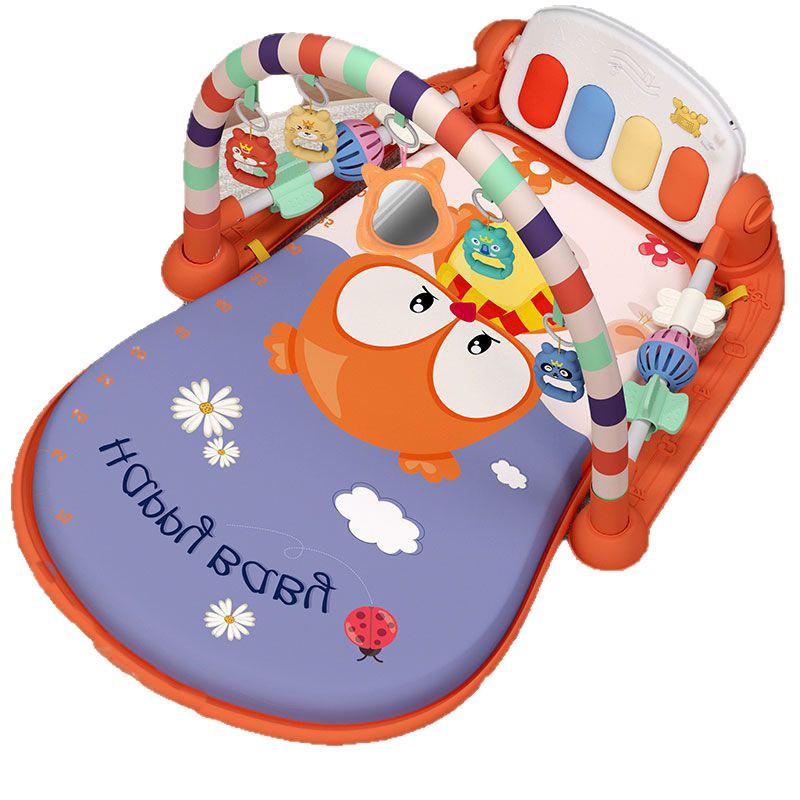 Baby Fitness Pedal Piano Gym: Infant Activity Toy, Ages 3+ Months