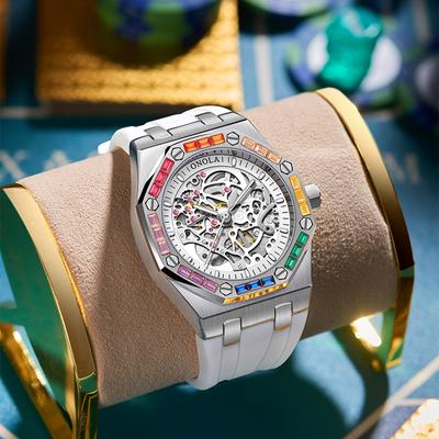 New TOP Brand Luxury Men's Watch With Box Rainbow Men's Mechanical Watches