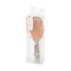 Francfranc Oval Hair Compact Hairbrush, Brown, Comb, Care,