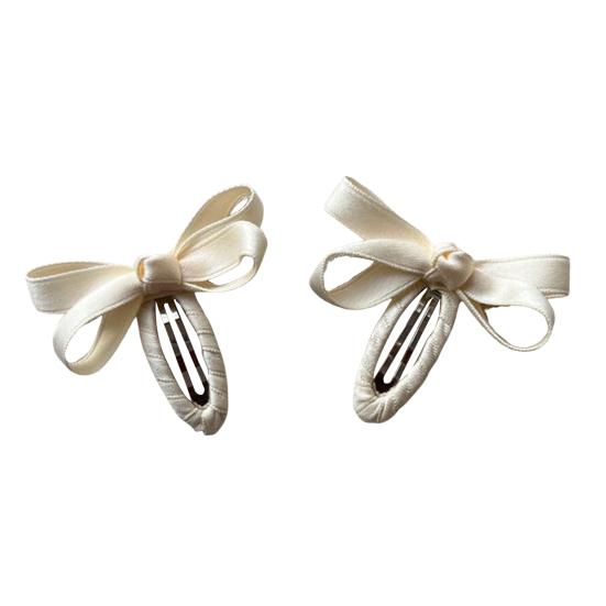 

1 пара детских заколок для волос яркого цвета, детские заколки-бантики, заколки для волос для девочек, для боковых волос, для челки, аксессуары для волос