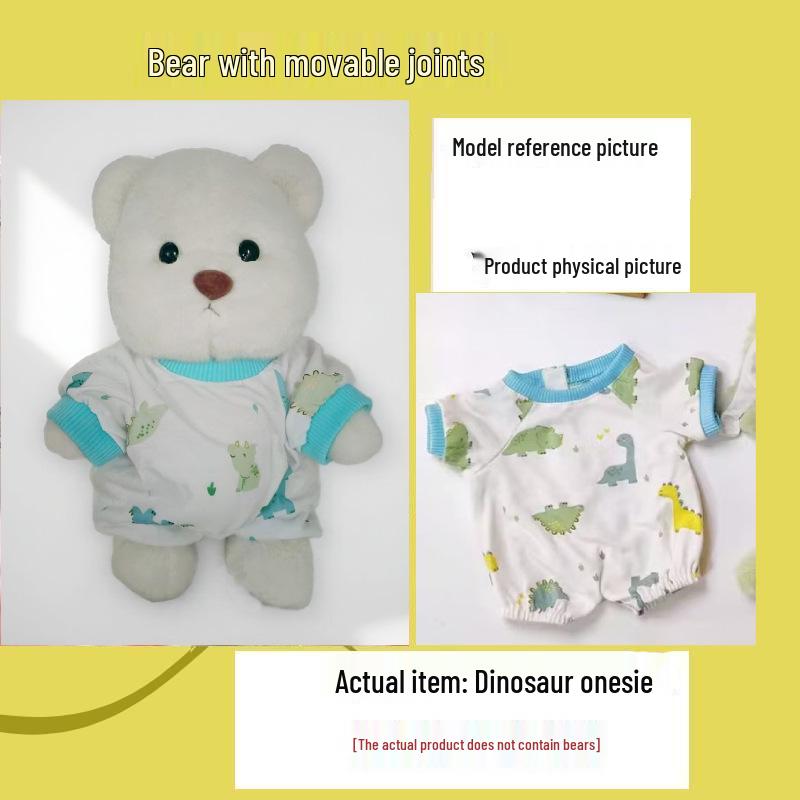 11-Joint Bear Plush Doll: Transformable Rag Doll Gift for Girls