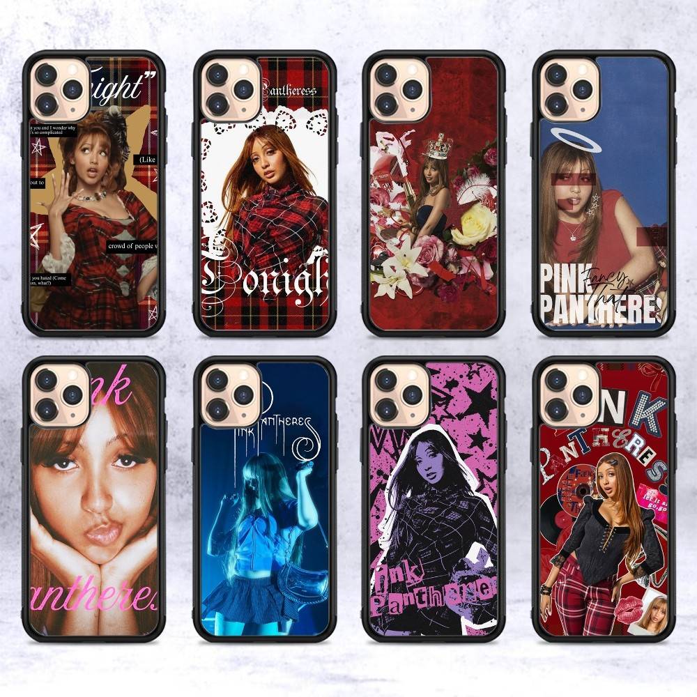 Singer Pinkpantheress Phone Case Wireless Charging PC+TPU For IPhone 11 12 13 14 15 16 17 Pro Max Plus Case
