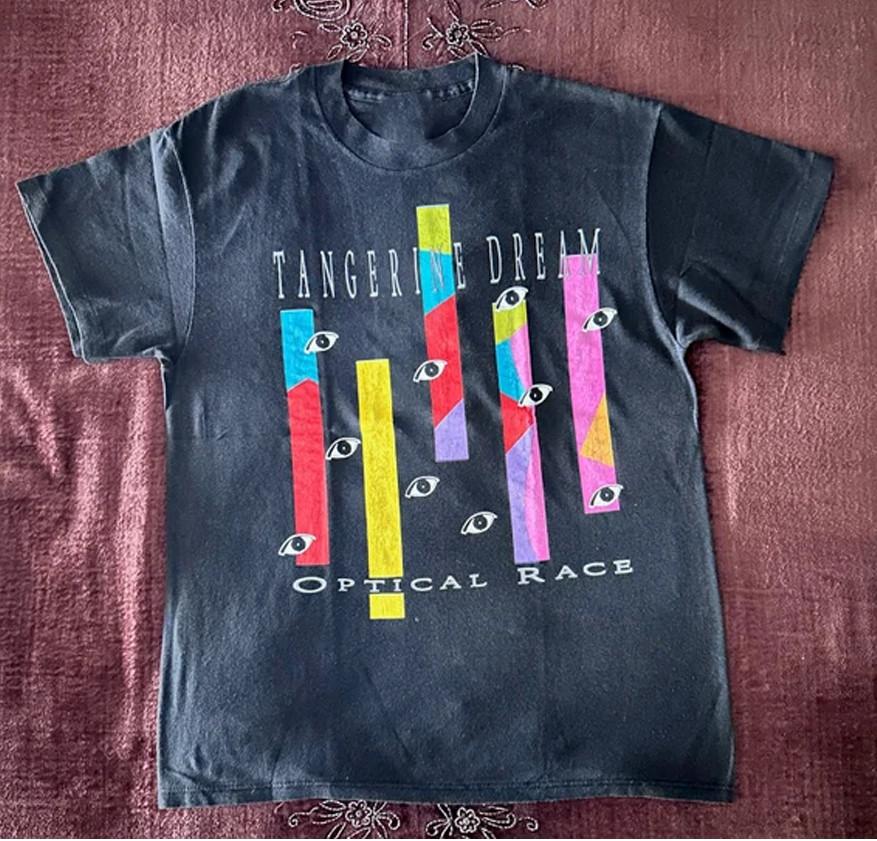1988 Tangerine Dream Optical Race Black All Size Unisex Shirt Unisex T-Shirt XL