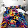 Popular Duvet CoverTransformers Theme , Microfibre Bedding Sets, with Zip Room Decor for Teenagers Adult Duvet Cover 3-Piece