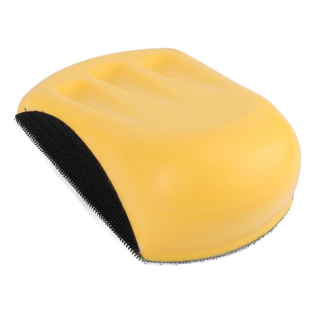 Sanding Block PU Foam Soft Elastic Hook   Design Moderate Size Ergonomic Manual Sander Tool for Polishing