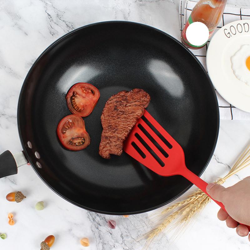 Pánev na smažení vajec a ryb, špachtle, naběračka, smažící lopatka, silikonové obracečky, kuchyňské náčiní, kuchyňské nástroje, kuchyňské doplňky, pomůcky