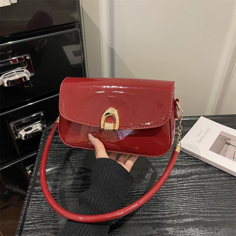 Women Fashion Simple Versatile Small Square Shoulder Crossbody Bag