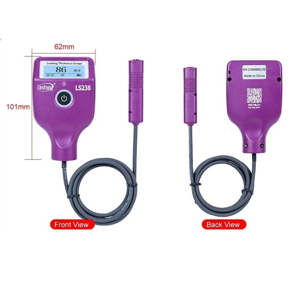 Rotatable Screen Car Paint Coating Thickness Tester  Checking Auto Coating