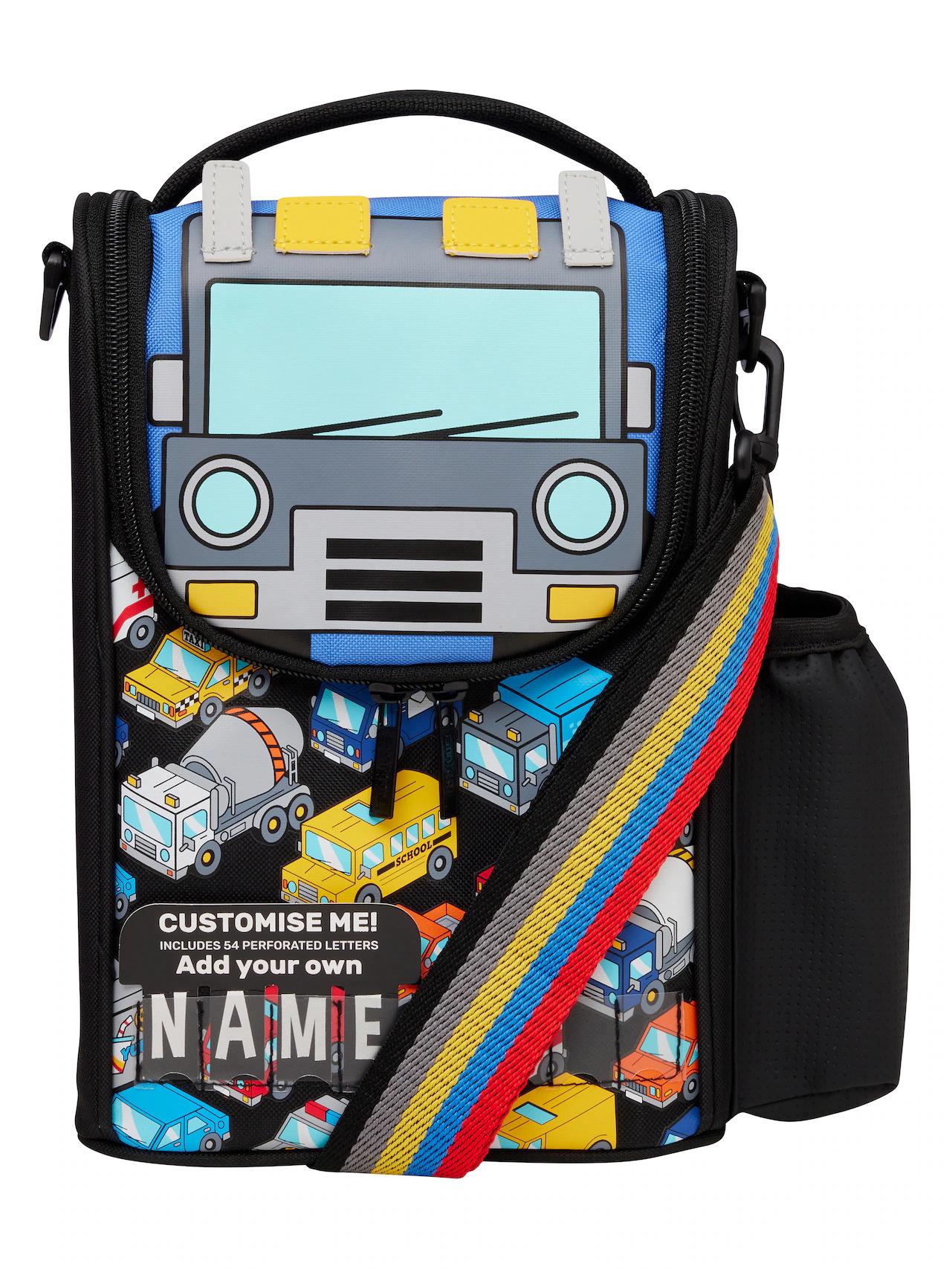 Сумка для ланча Smiggle: Легкий, вместительный, изолированный, водонепроницаемый, многофункциональный дизайн для учеников начальной школы