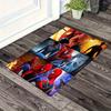 1pc Spider-Man Pattern Area Rug Soft Flannel Floor Mat for Living Room, Office, Bedroom, Outdoor and Camping, Sofa Coffee Table Floor Mat, D