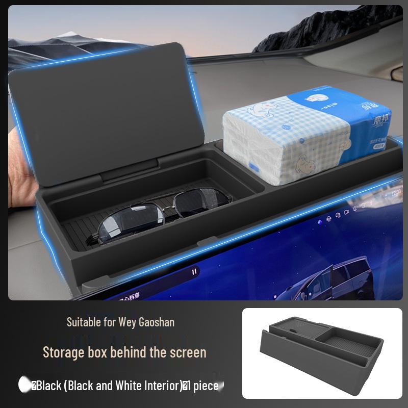 Storage Box for Weipai Gaoshan 7/8/9 Central Console, Mobile Holder, Tissue Box, and ETC Bracket