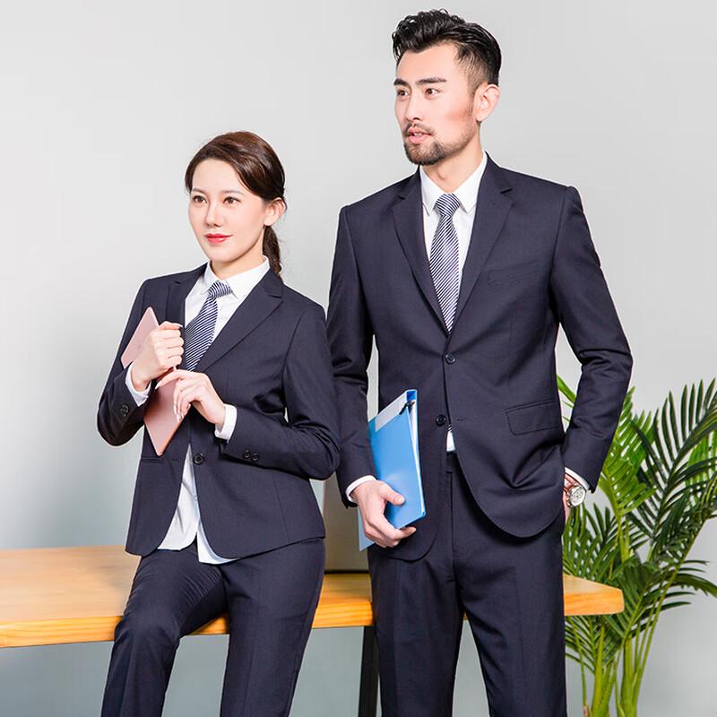 Унисекс деловой костюм из смесовой шерсти M