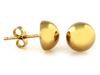375 9k gold stud earrings for women 0.58g shiny gift