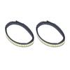 200Pcs White 6V SMD LED Light Bead Color Temperature 6000‑6500K LCD TV Backlight Bead