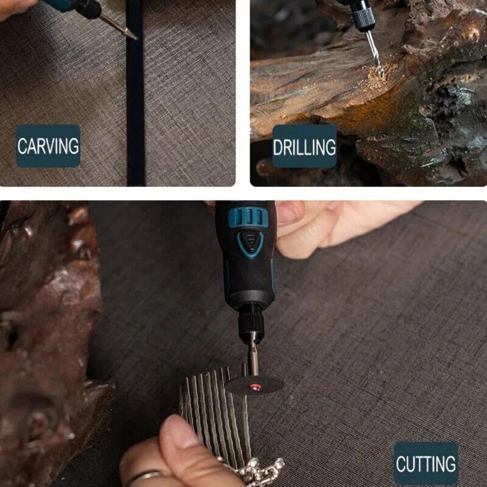 High Speed Small Electric Grinder Wireless 3.6V Electric Polishing Machine Rechargeable Rotary Carve Tool Mini Electric Drill