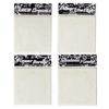 6Pcs Flower Templates 5x5Inch Washable PET Drawing Stencils for Scrapbooking Journaling Painting Room Wall Decoration