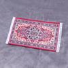 Friendly Doll House Floor Mat Turkish Style Miniature Carpet Easy To Clean Soft Fabric For Childrens Room Decoration