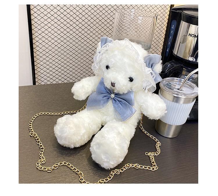 

Кружевная сумка-кукла-медведь, милая сумка через плечо для девочки, сумка Лолиты для женщин